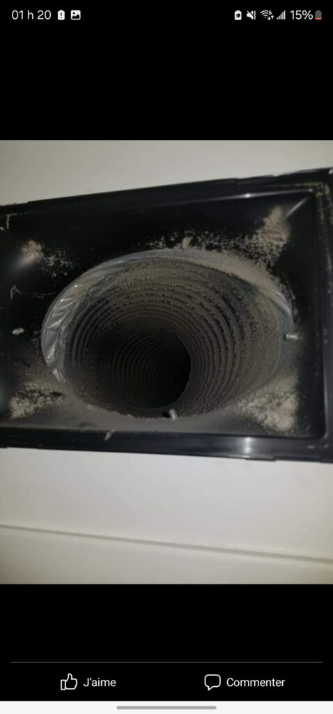 Installation ventilation intérieure